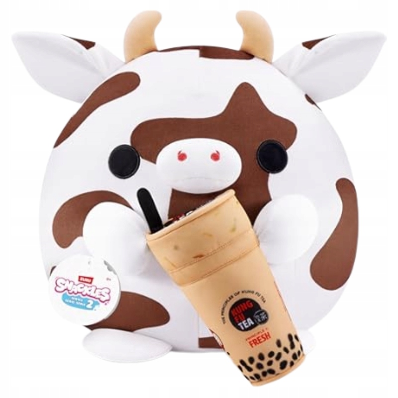 Maskotka Snackles Core Plush S2 Pluszak Pluszowa Zabawka 20 CM Krowa