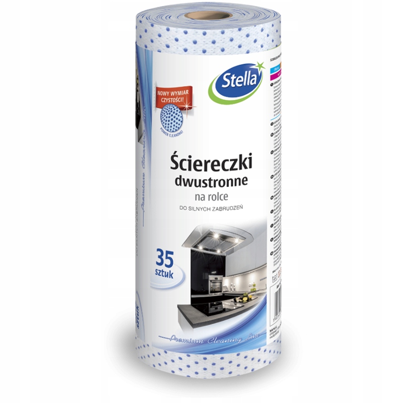 

Stella Ściereczki Na Rolce Do Silnych Zabrudzeń 35