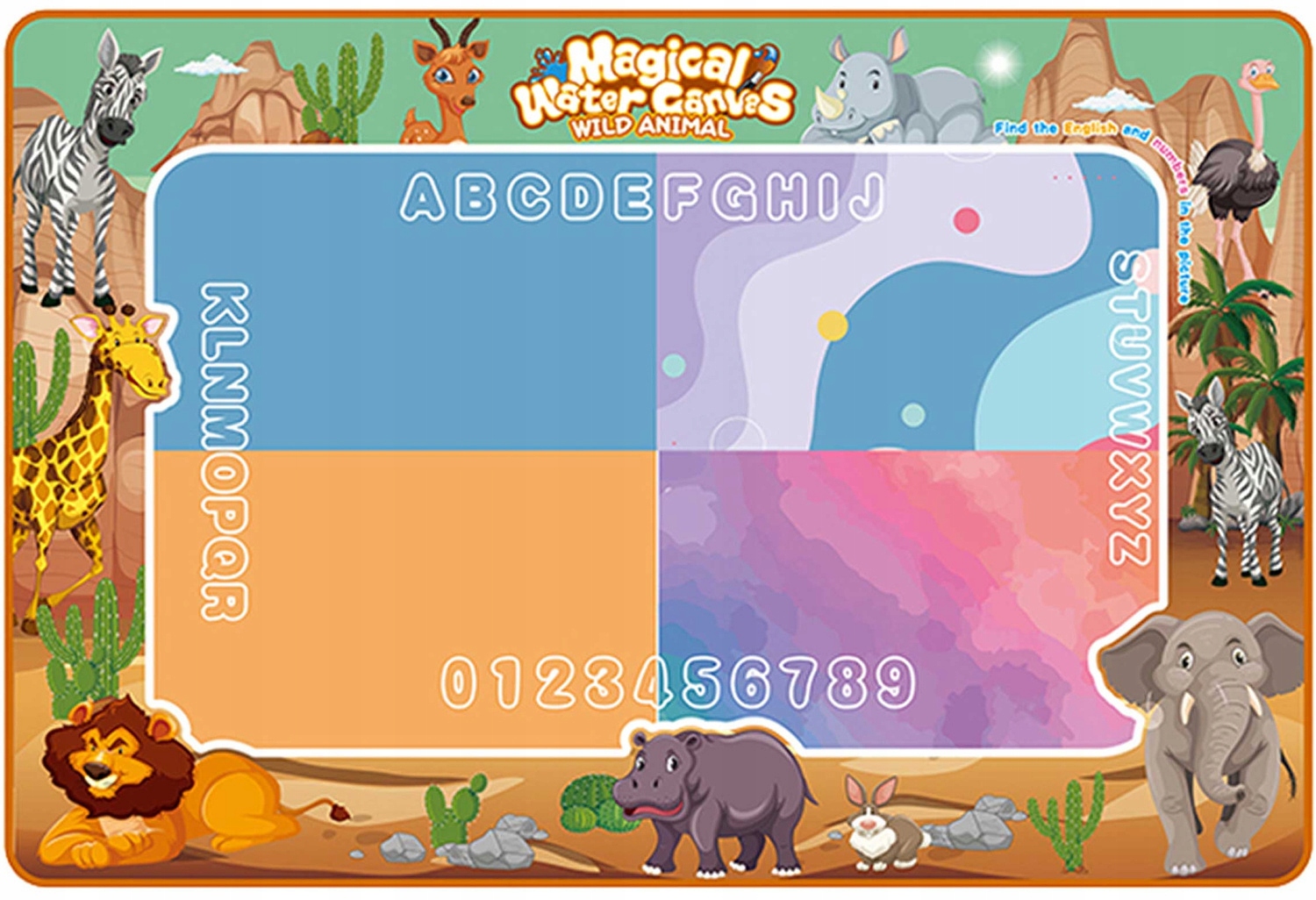 

Kolorowanka Mata Wodna Do Malowania Wodą Pisaki