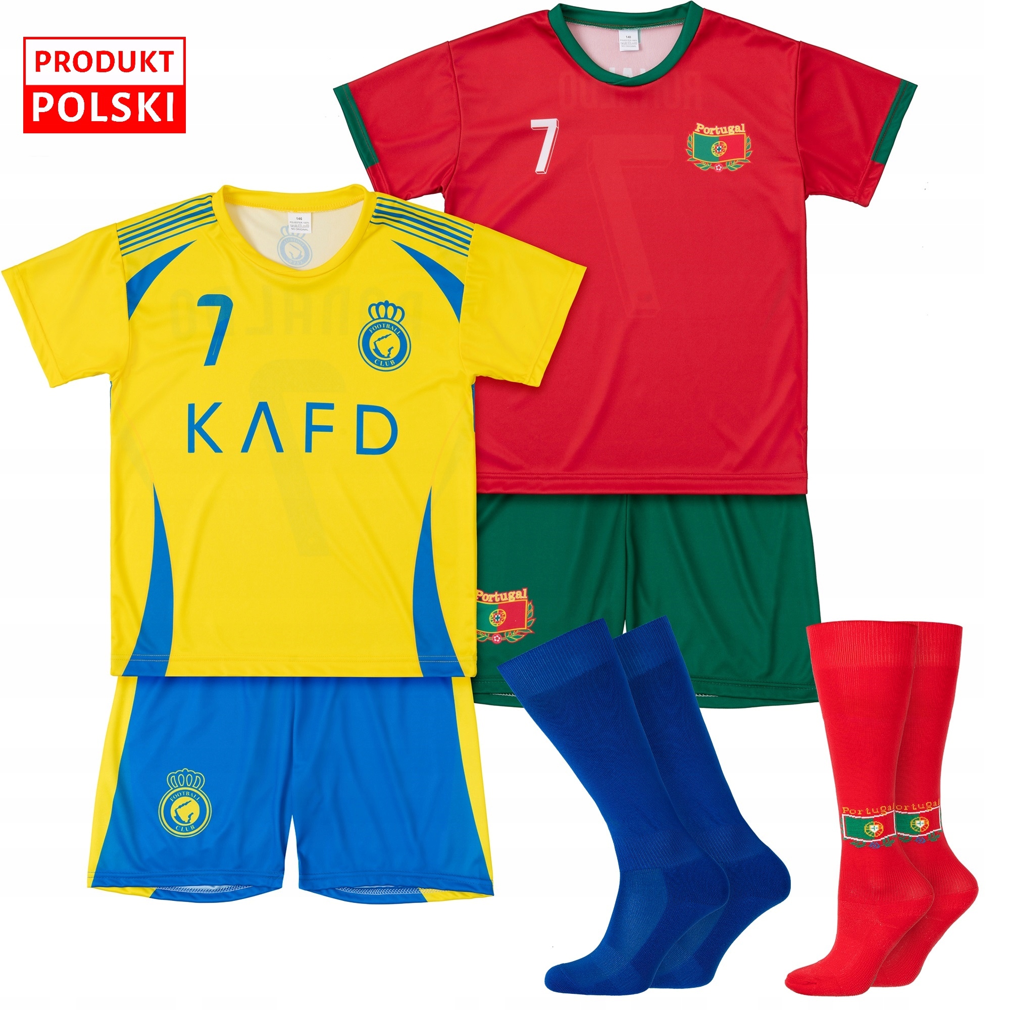 Fotbalové oblečení Ronaldo štulpny vel 134