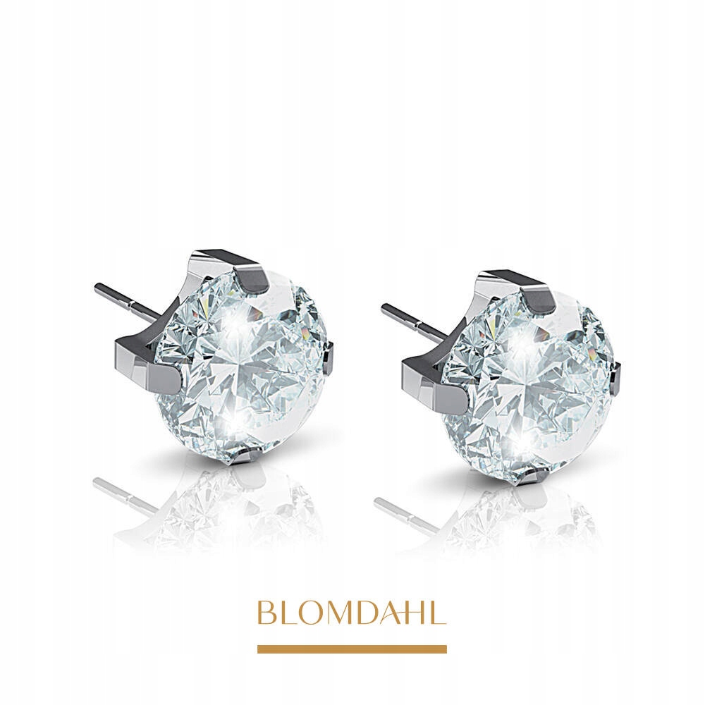 Blomdahl Hipoalergenní Náušnice Tiffany Cz White 4 mm