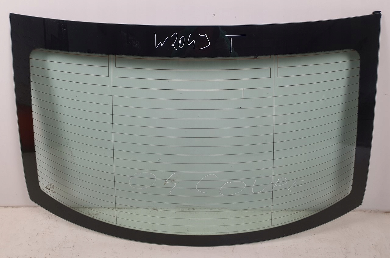 Стекло заднее заднее MERCEDES W204 COUPE