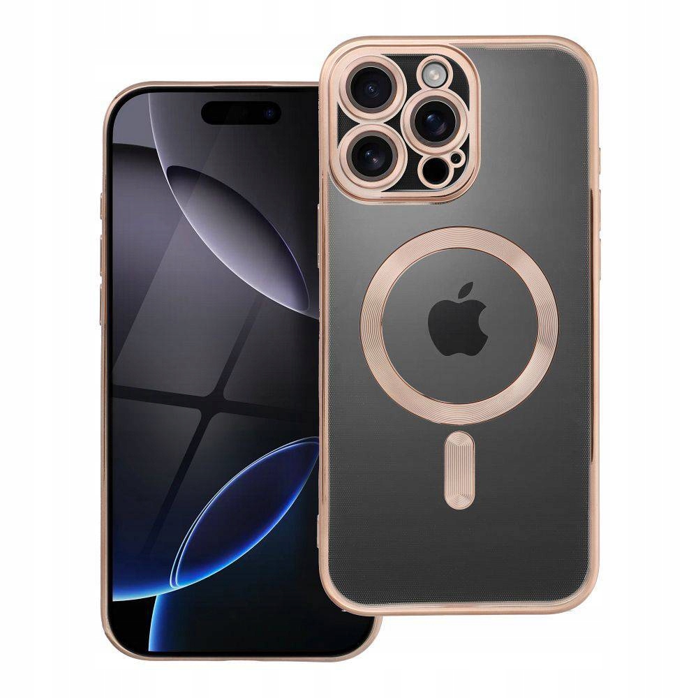 Etuił Electro Mag Cover Kompatybilny do Magsafe Do Iphone 16 Pro Max Brąz
