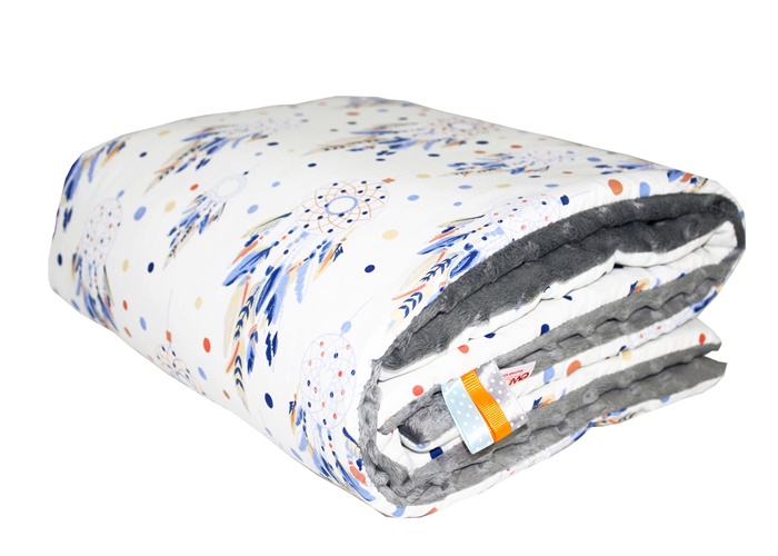 

Kocyk kołderka minky bawełna 75x100 Ewox 11708
