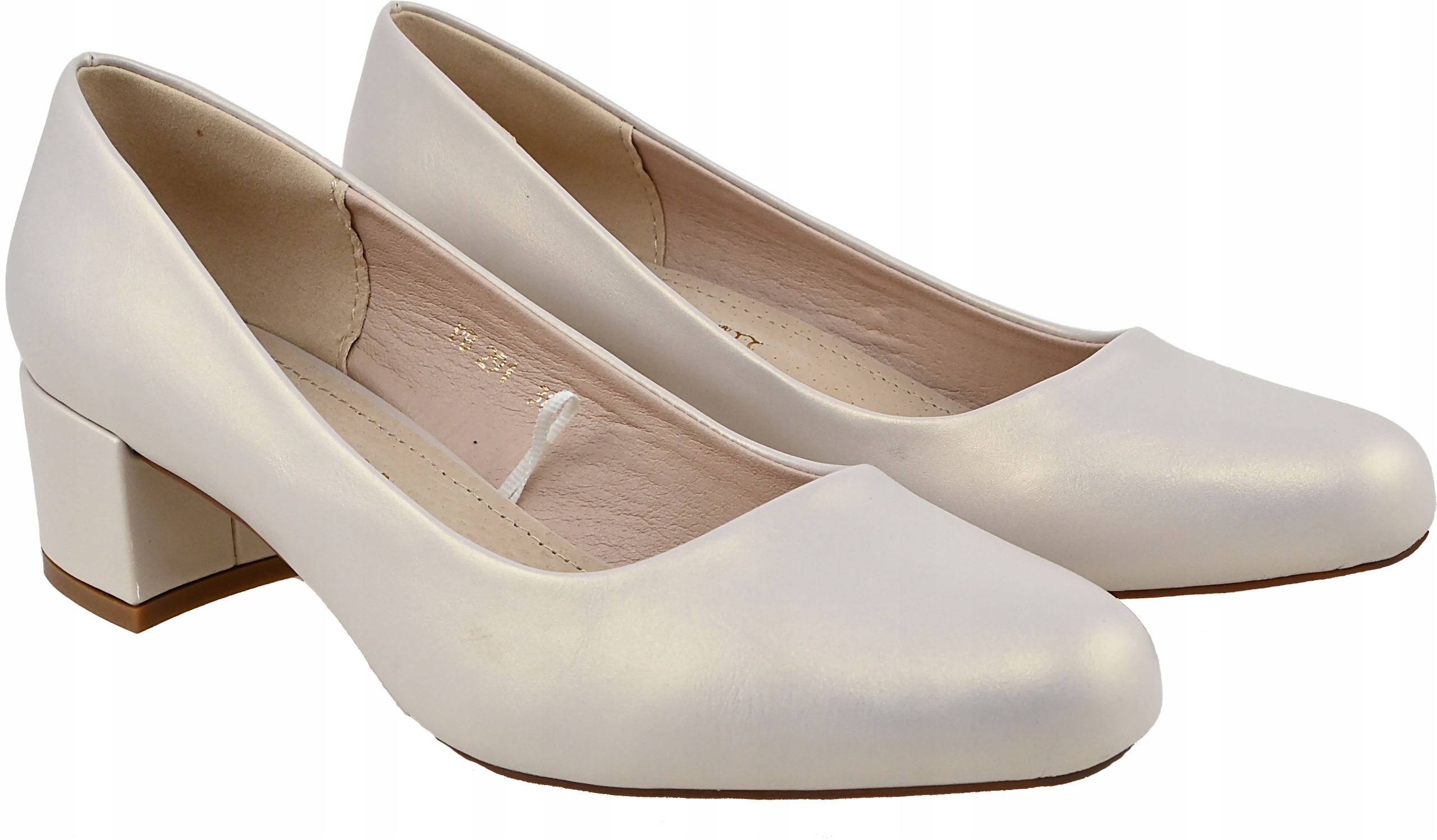 CZÓŁENKA SERGIO LEONE PB 291 BEŻ PERŁA r.38 Model PB291