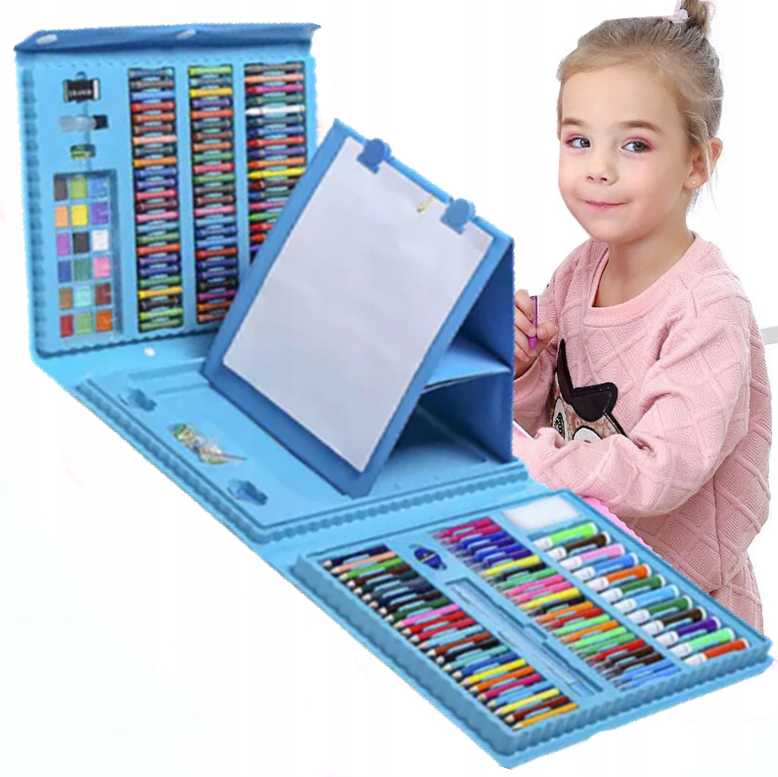 Zestaw artystyczny do malowania 208 el w walizce EAN (GTIN) 5901801505686