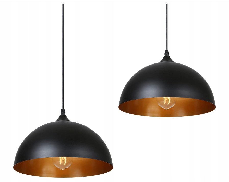 Závesná lampa vo vintage štýle, retro priemyselný kovový luster