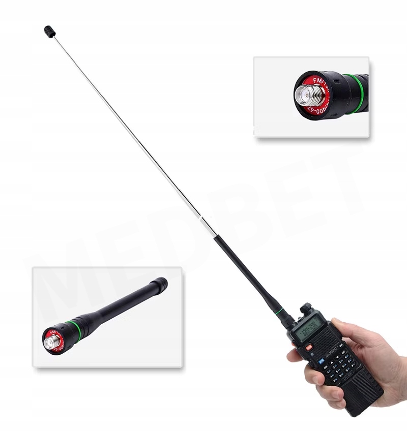 TELESKOPOWA 48 CM ANTENA DO KRÓTKOFALÓWEK RADIOTELEFONÓW ITP ZŁĄCZE SMA