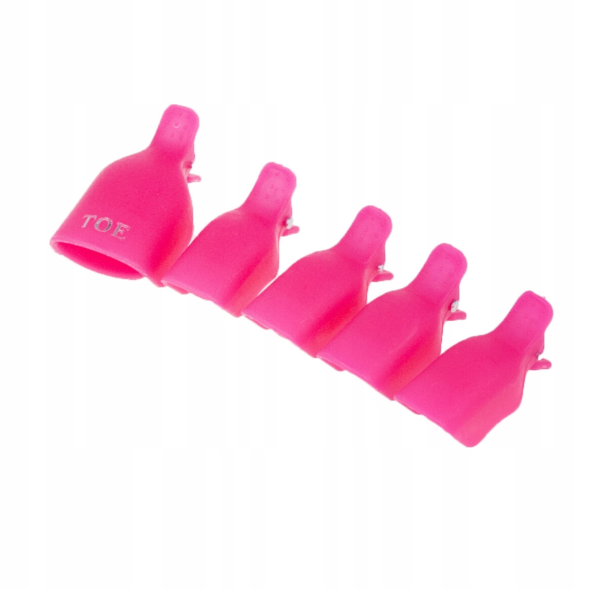 KLIPSY DO AKRYLU ŻELU LAKIERU HYBRYDOWEGO USUWANIA HYBRYD DO STÓP 5SZT/KPL Liczba sztuk w opakowaniu 5 szt.