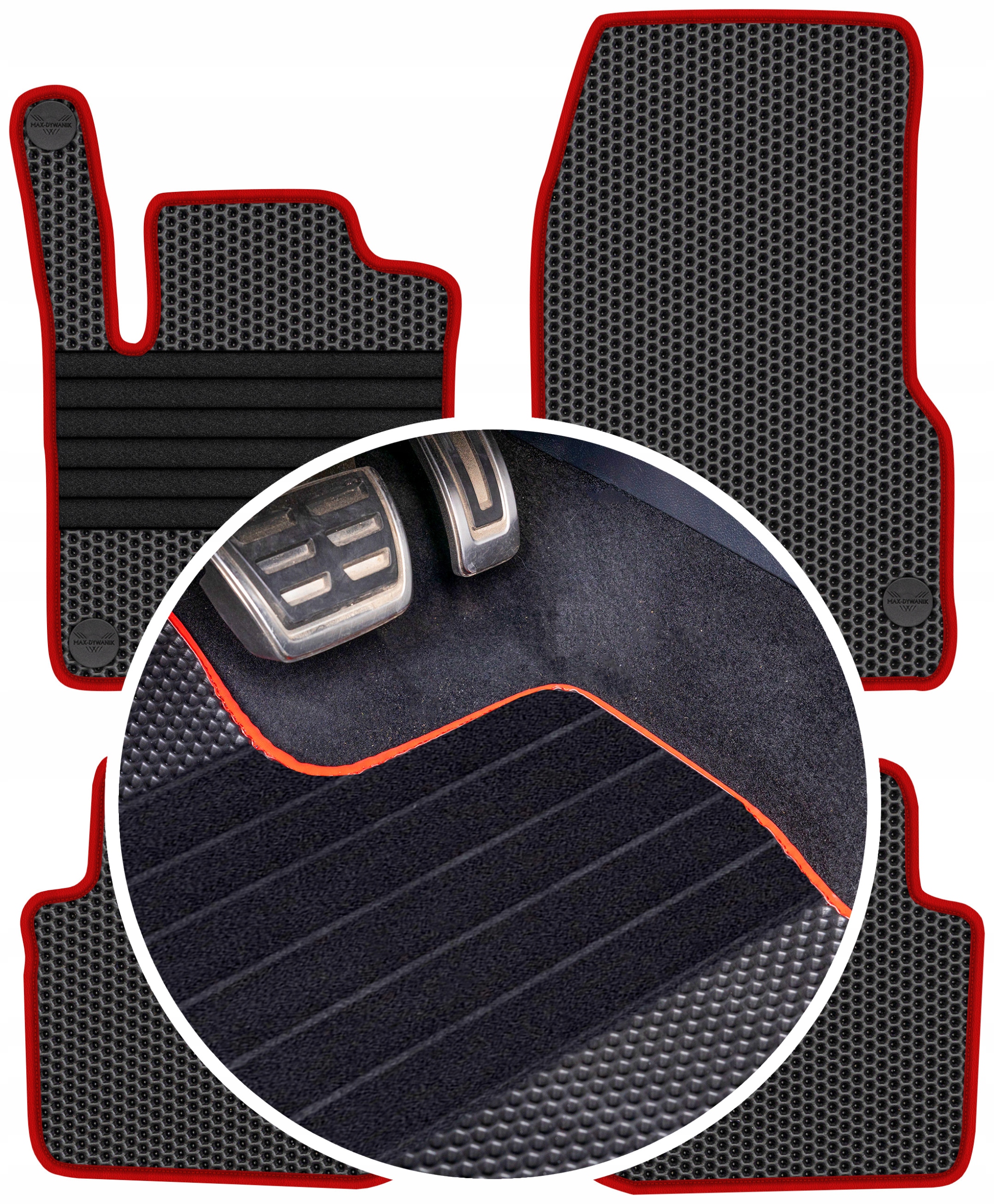 Smart Forfour I 2004-2006 Gumové rohože Eva Eternity Plastry Medu