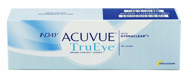 

Soczewki jednodniowe 1-DAY TruEye 30 szt moc -4,00
