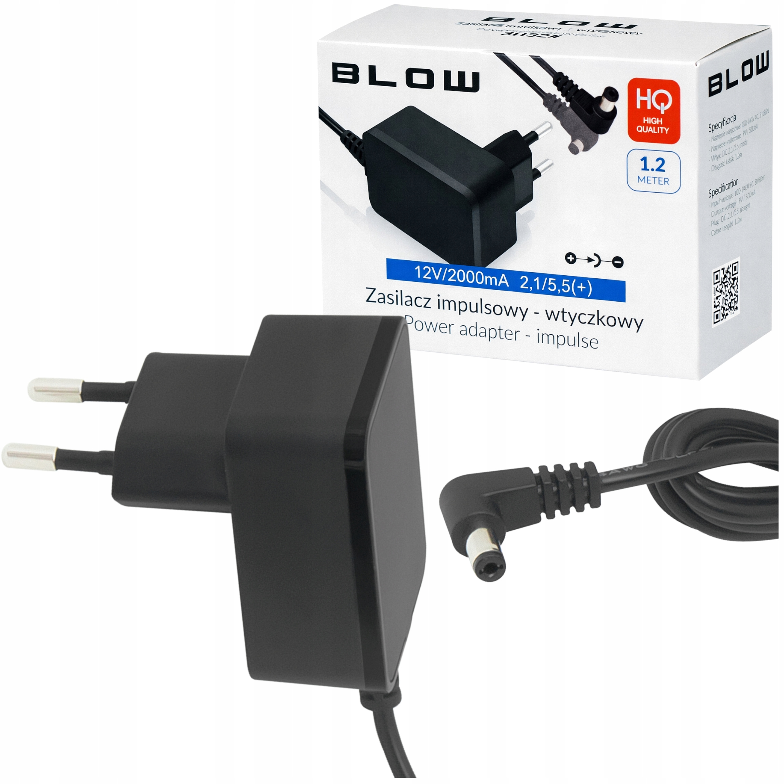 Zasilacz impulsowy Blow 24 W 12 V 2 A