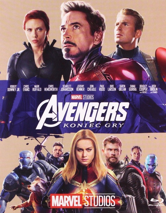 Avengers Koniec Gry Blu-ray Folia