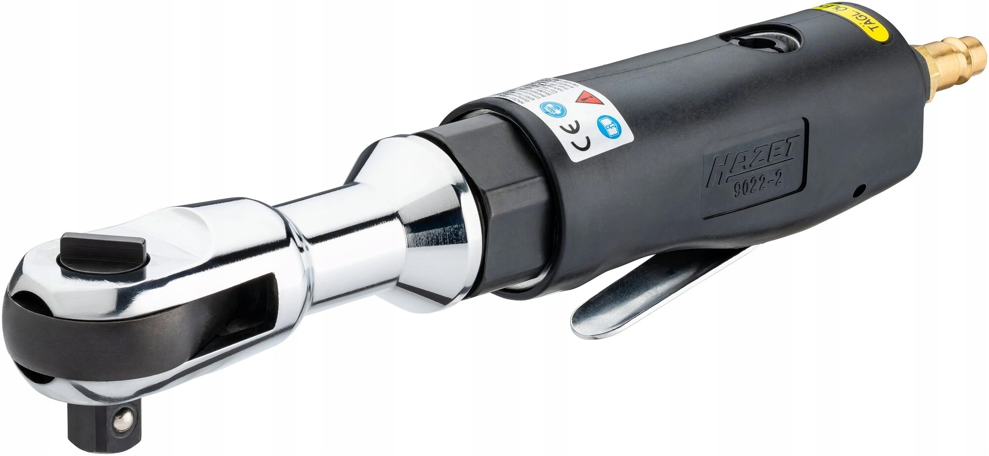 Hazet 9022-2, Pneumatická račňa 1/2 palca (12,5 mm) štvorhran masívny