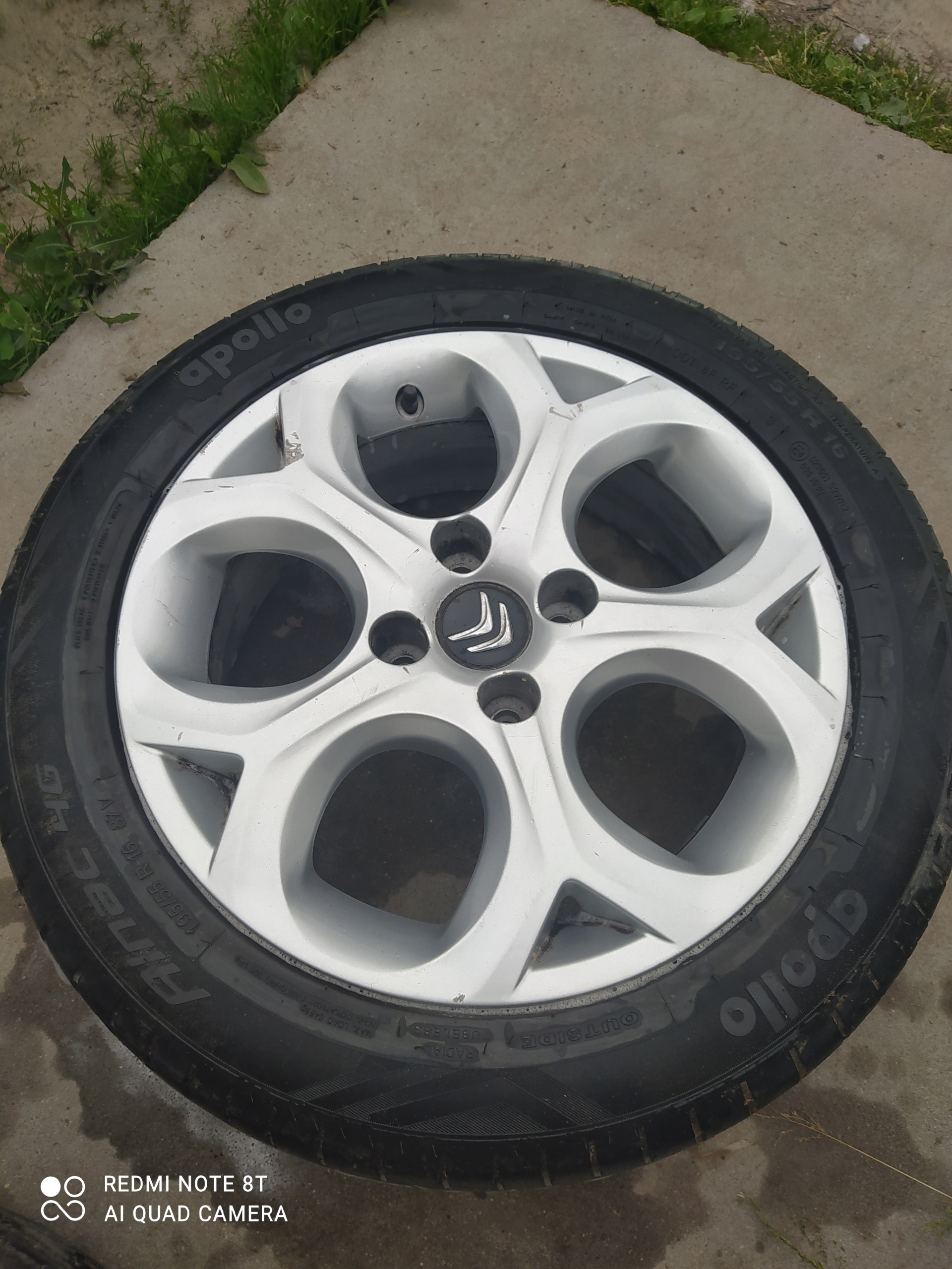 FELGI ALUFELGI OPONY 16' CITROEN C3 DS3 C4 Szerokość opony 195 mm