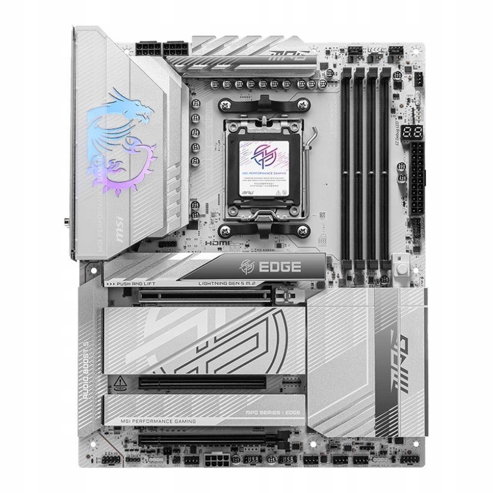 Doska Msi Mpg X870E Edge Ti Wifi /amd X870/DDR5/SATA3/M.2/ USB4/WiFi/ Bt/pc