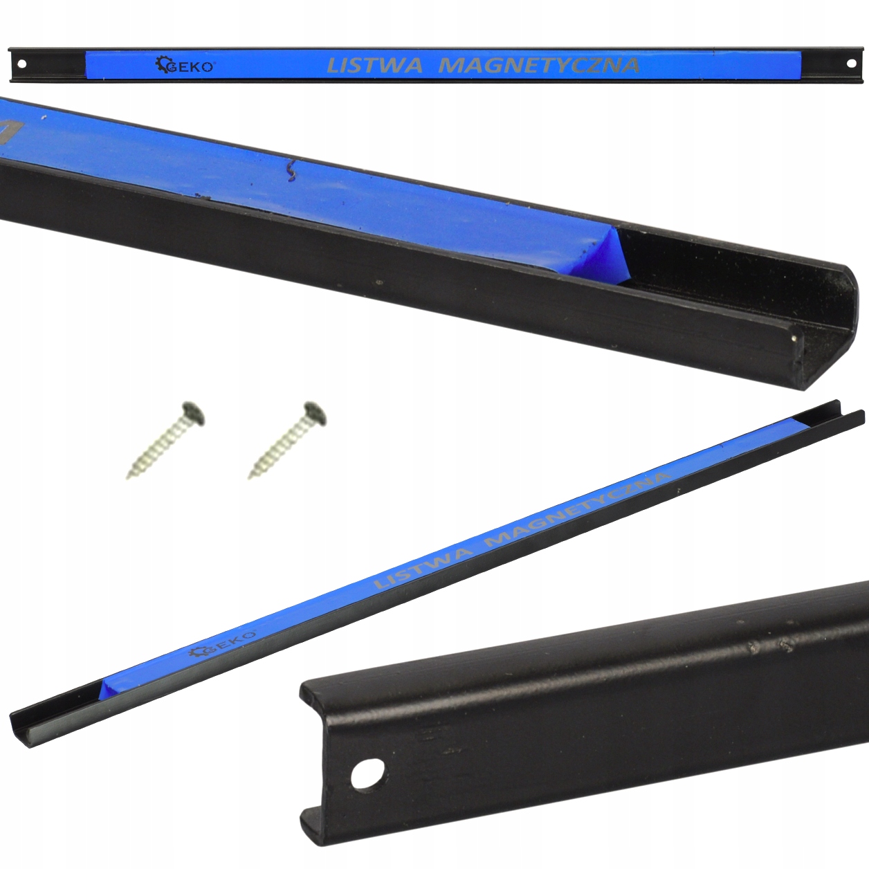 

Listwa Magnetyczna Na Narzędzia 60cm Magnes Geko