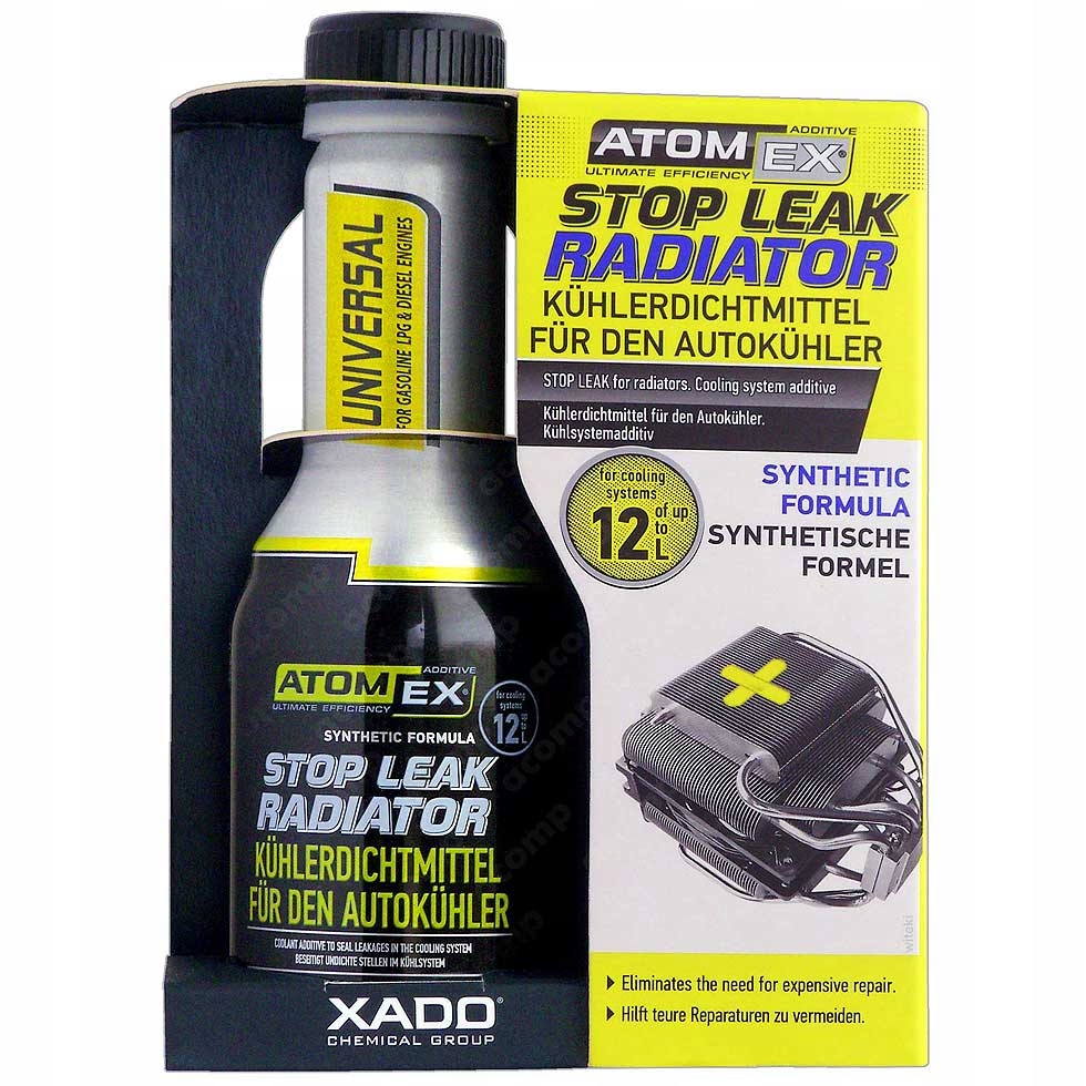 

Xado Stop Leak Radiator uszczelnia wyciek, głowicę