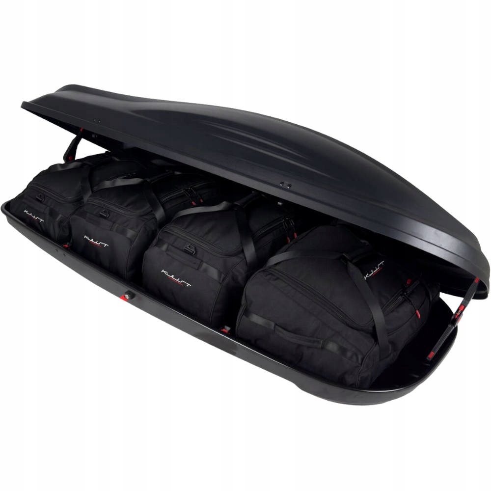 Zestaw komplet toreb KJUST do boxa dachowego bagażnika AROSO MÜNCHEN 580