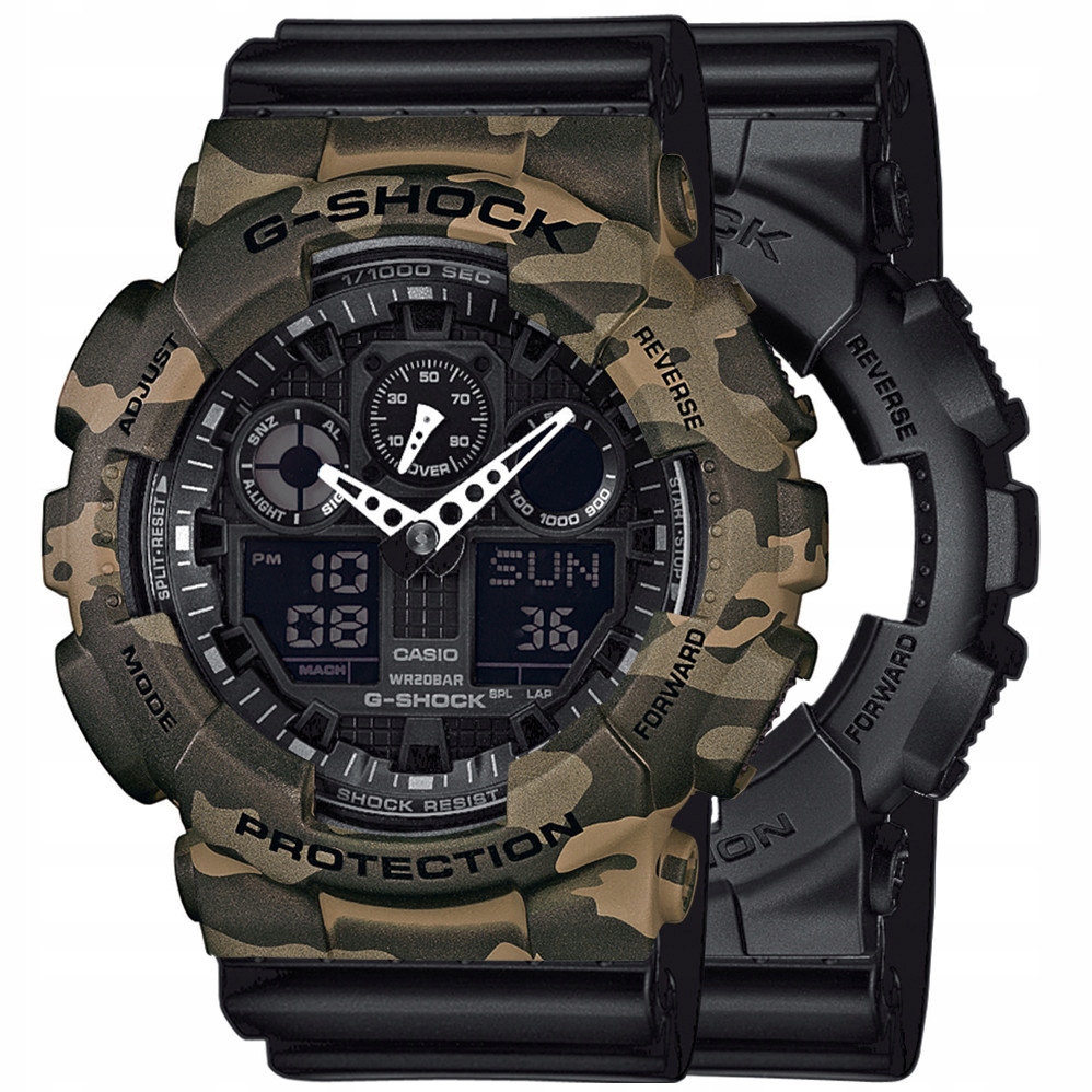 Hodinky Casio G-Shock Set GA-100-1A1ER Rámeček 10507070 Řemínek 10347688