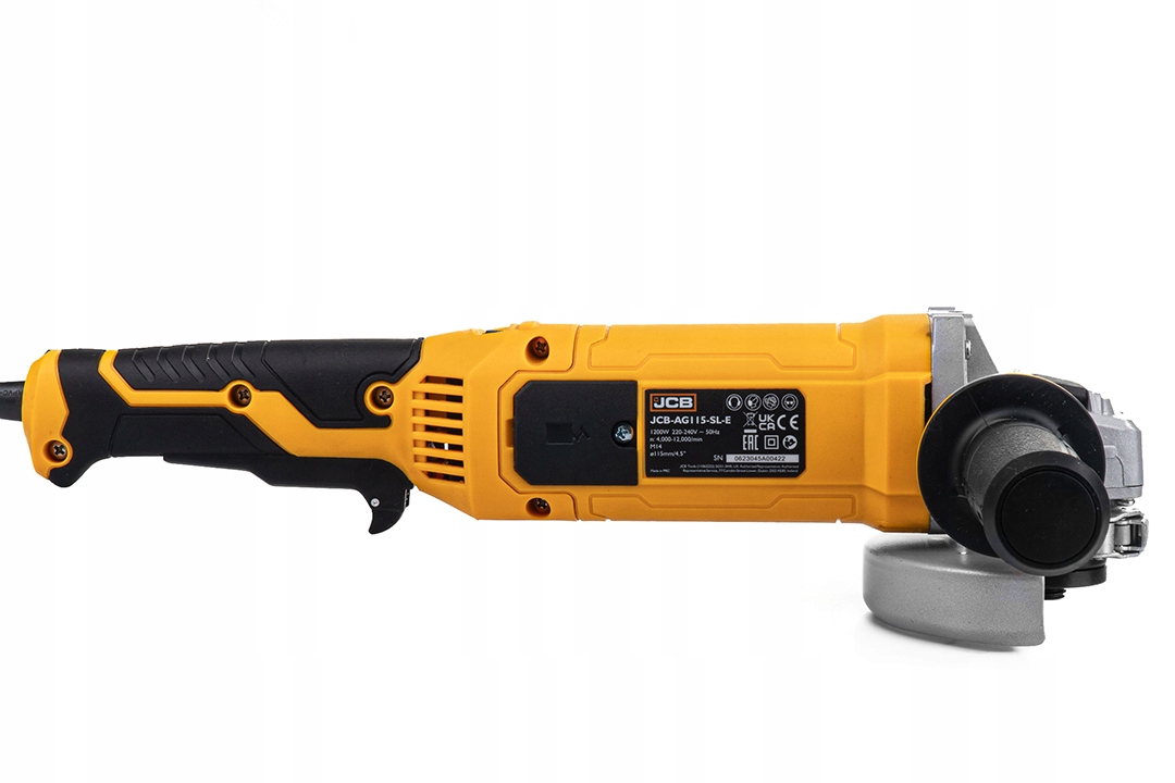 SZLIFIERKA KĄTOWA DIAX KĄTÓWKA REGULACJA OBROTÓW MOCNA 115MM 1200W JCB Rodzaj zasilania sieciowe