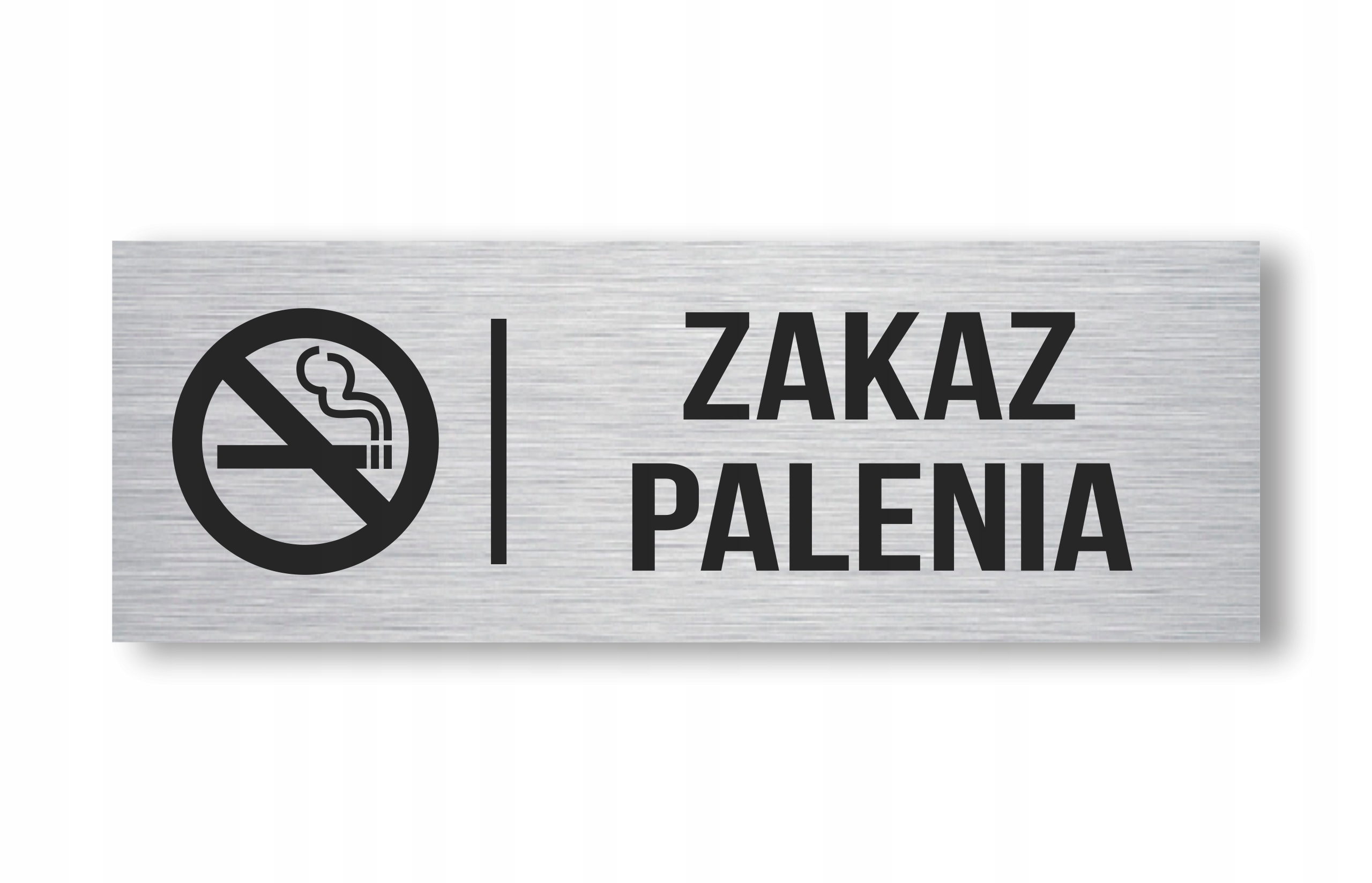 

Tabliczka Zakaz Palenia Aluminium Uv 20x7cm