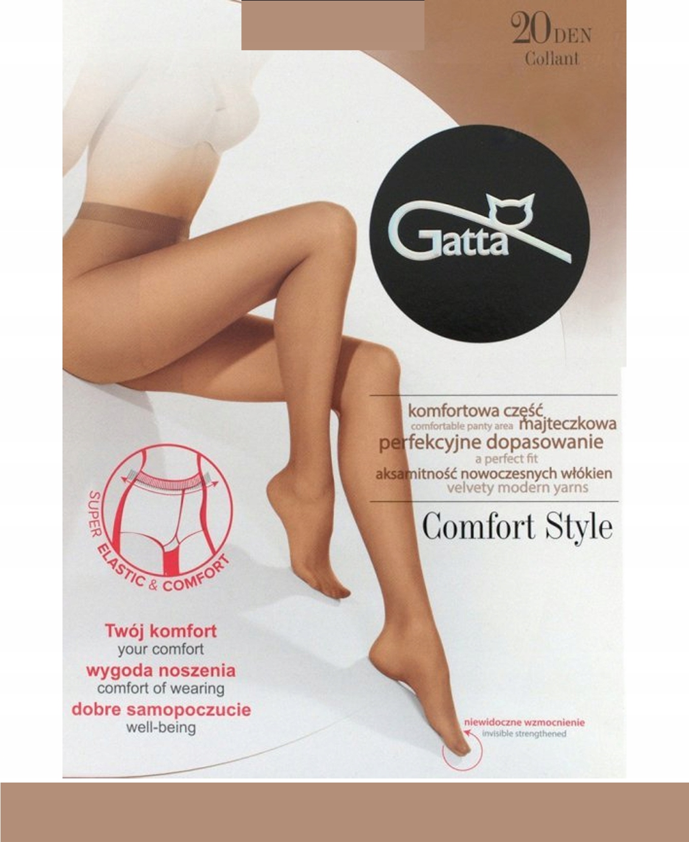 

Gatta Comfort Style Raj. dam. 20den 4-L/ Daino