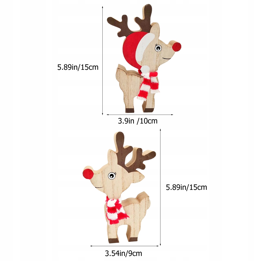 DEKORACJE STOŁU ŚWIĄTECZNEGO W JADALNI 2 SZT. Marka bez marki