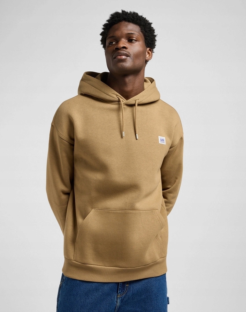 Pánská mikina Lee Ww Hoodie Dark Khaki 112372355 M