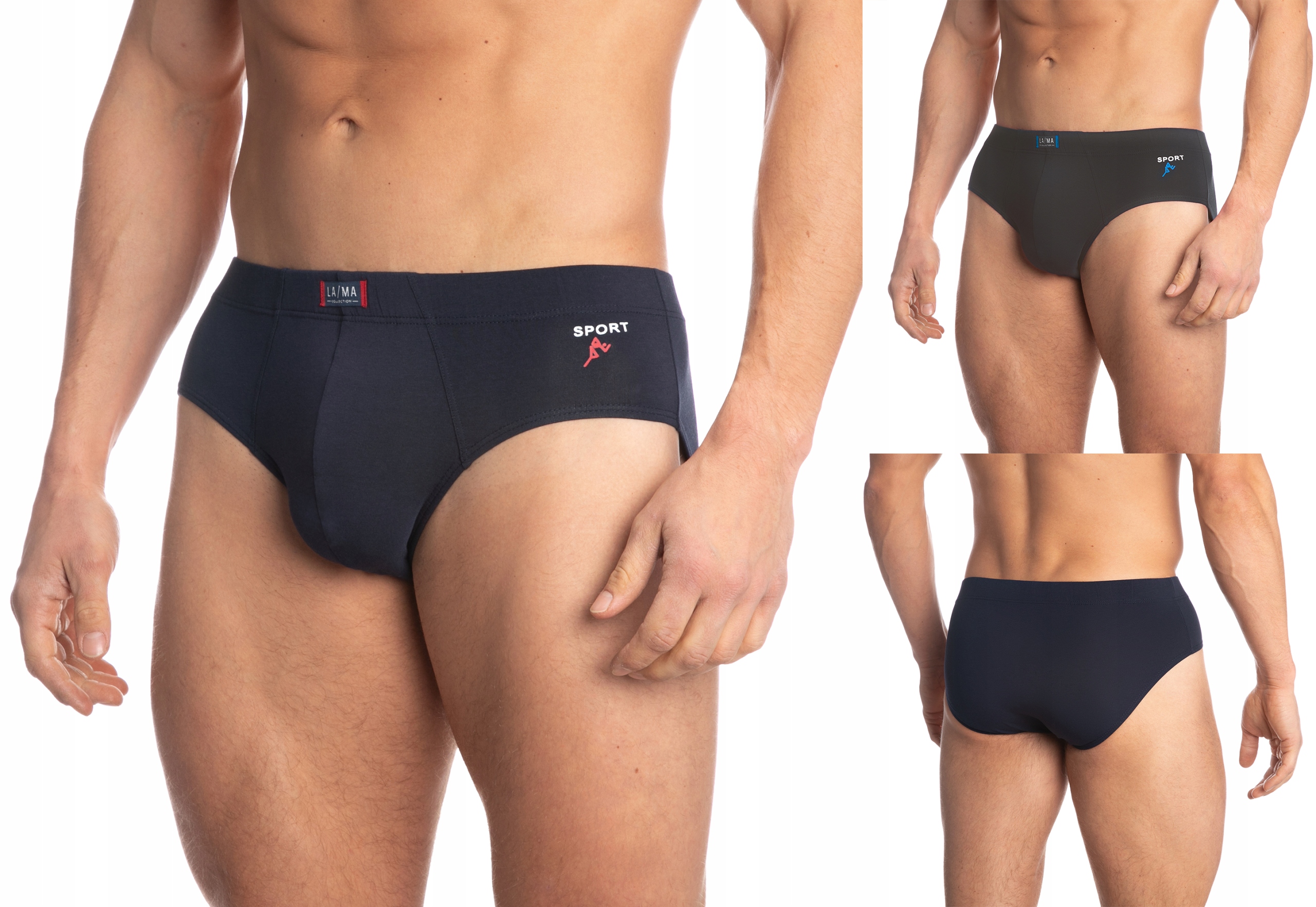 

Bawełniane Slipy Męskie Classic Lama 2SZT R. 2XL