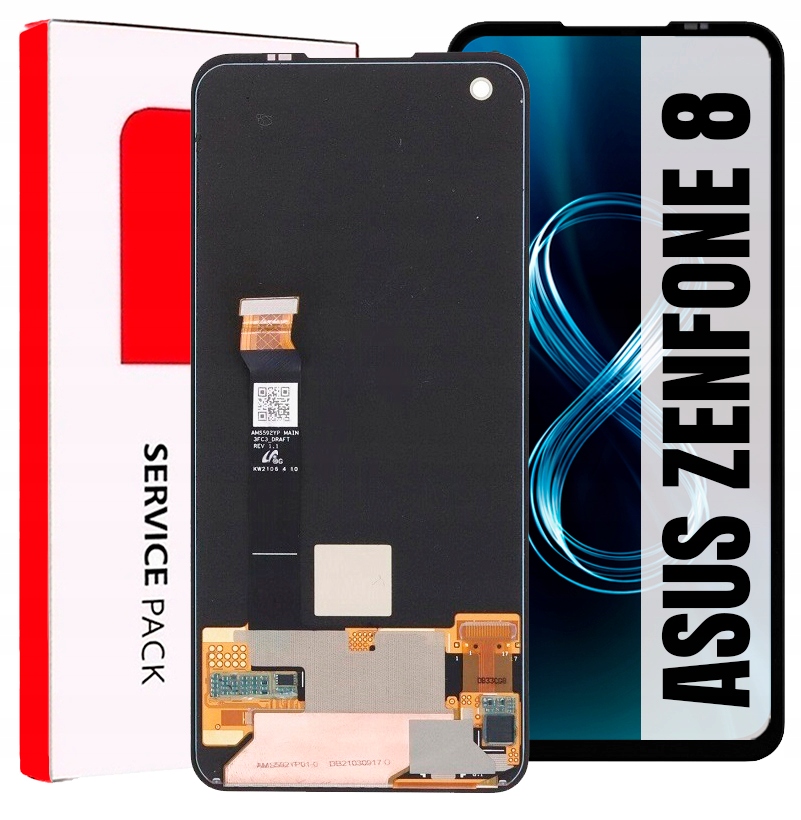 Displej Pro Asus Zenfone 8 Originál LCD Displej
