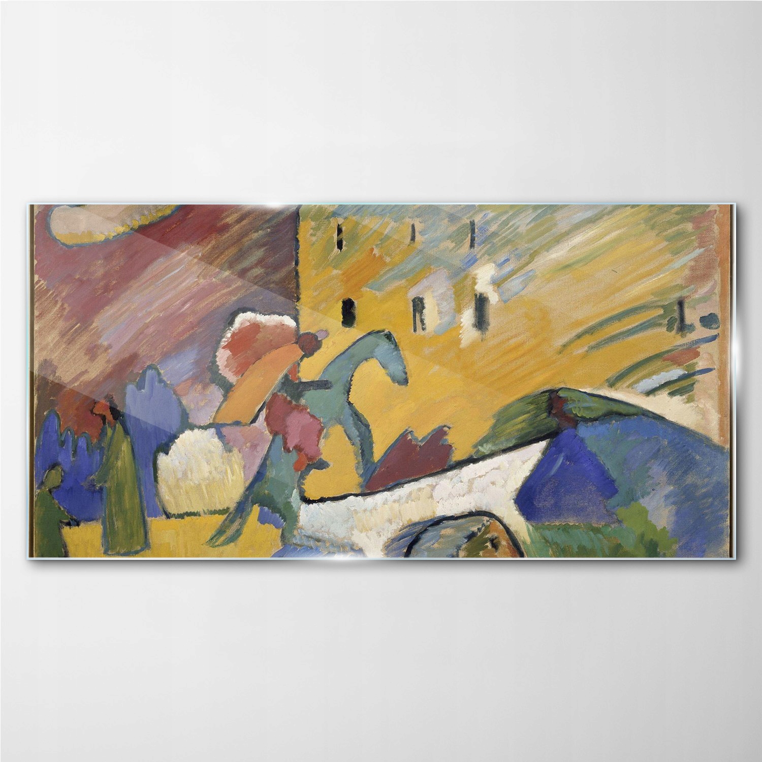 

Obraz szklany Improwizacja Kandinsky 100x50 cm
