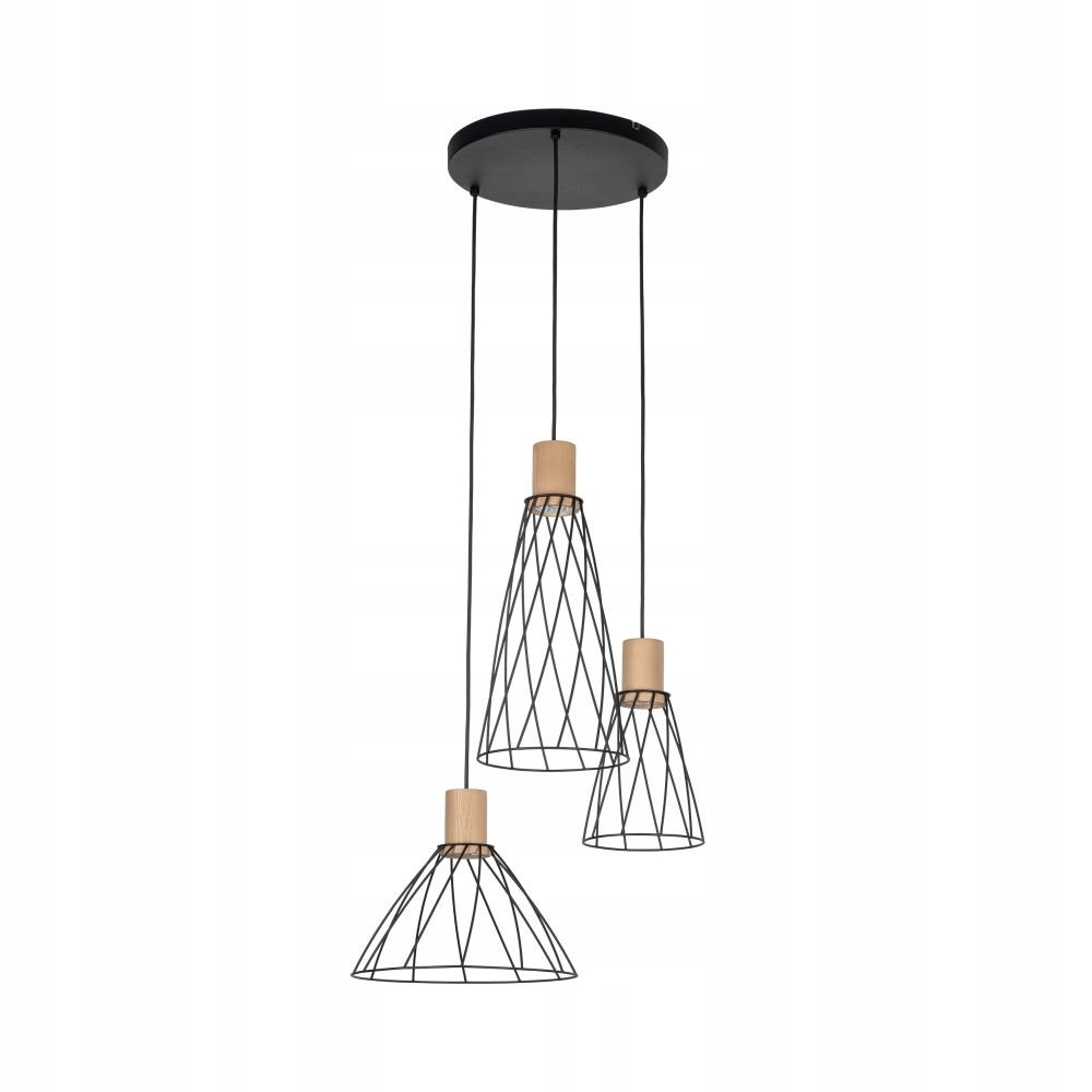Závěsná lampa Modesto Wood Borovice 10188 Tk Lighting