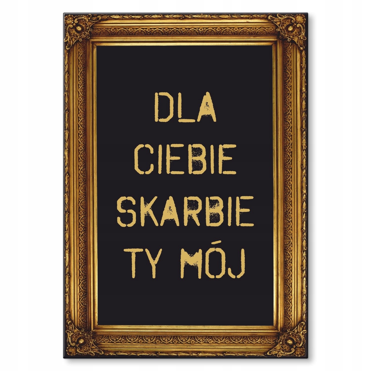 Kovový plakát pro tebe, poklade Dárek 22 x 31 cm