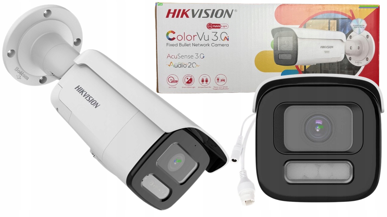 Kamera Ip Hikvision DS-2CD2T87G3-LIS2UY/SL 8Mpx 2,8mm ColorVu3