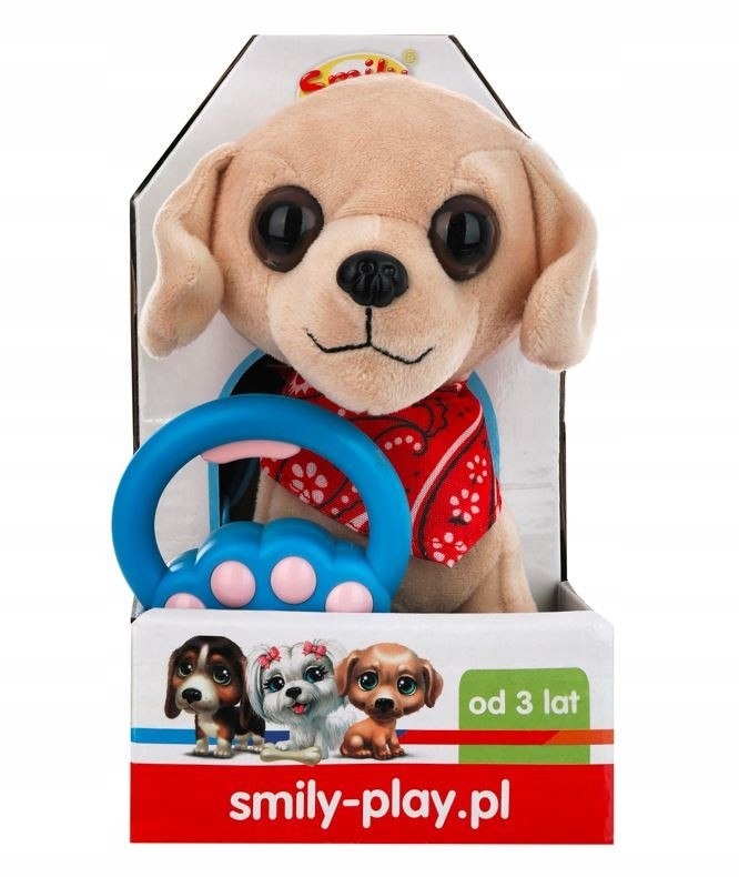 Maskotka interaktywna Piesek chodzący na smyczy EAN (GTIN) 8040647044762