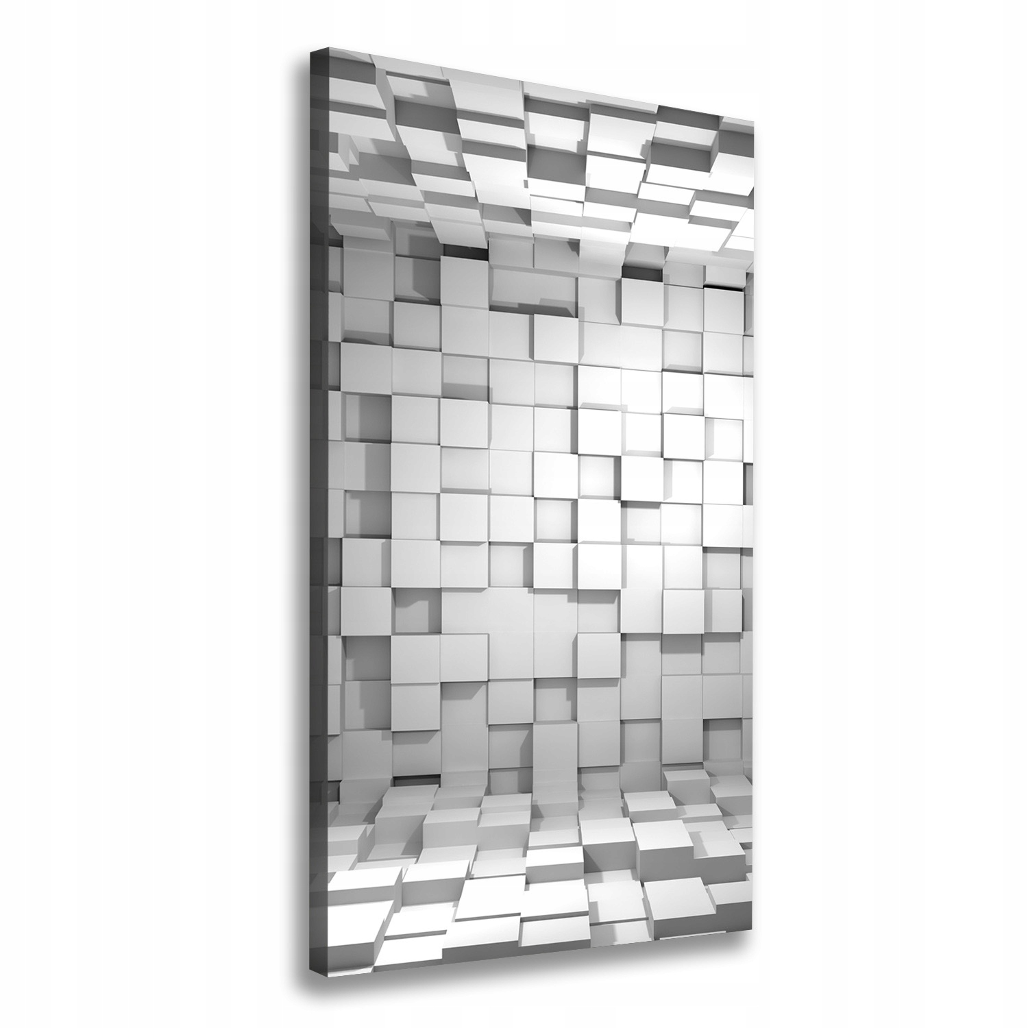 Foto obraz na plátně do obývacího pokoje Krychle 50x100 cm