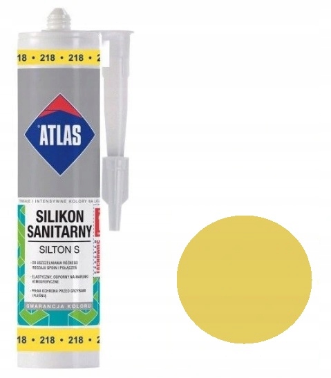 

Atlas Silikon Silton S 280ml 218 Cytrynowy