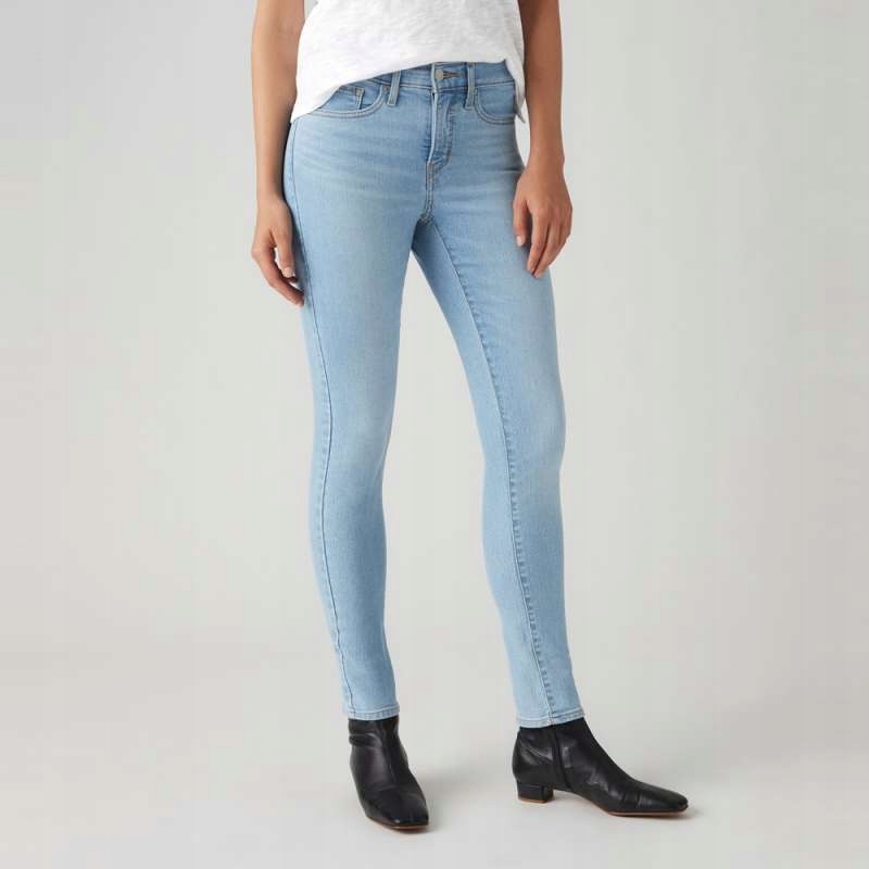 Levi's Úzké Nohavice Dámské Úzké Modré Džíny S Vysokým Pasem 31/28 6EA