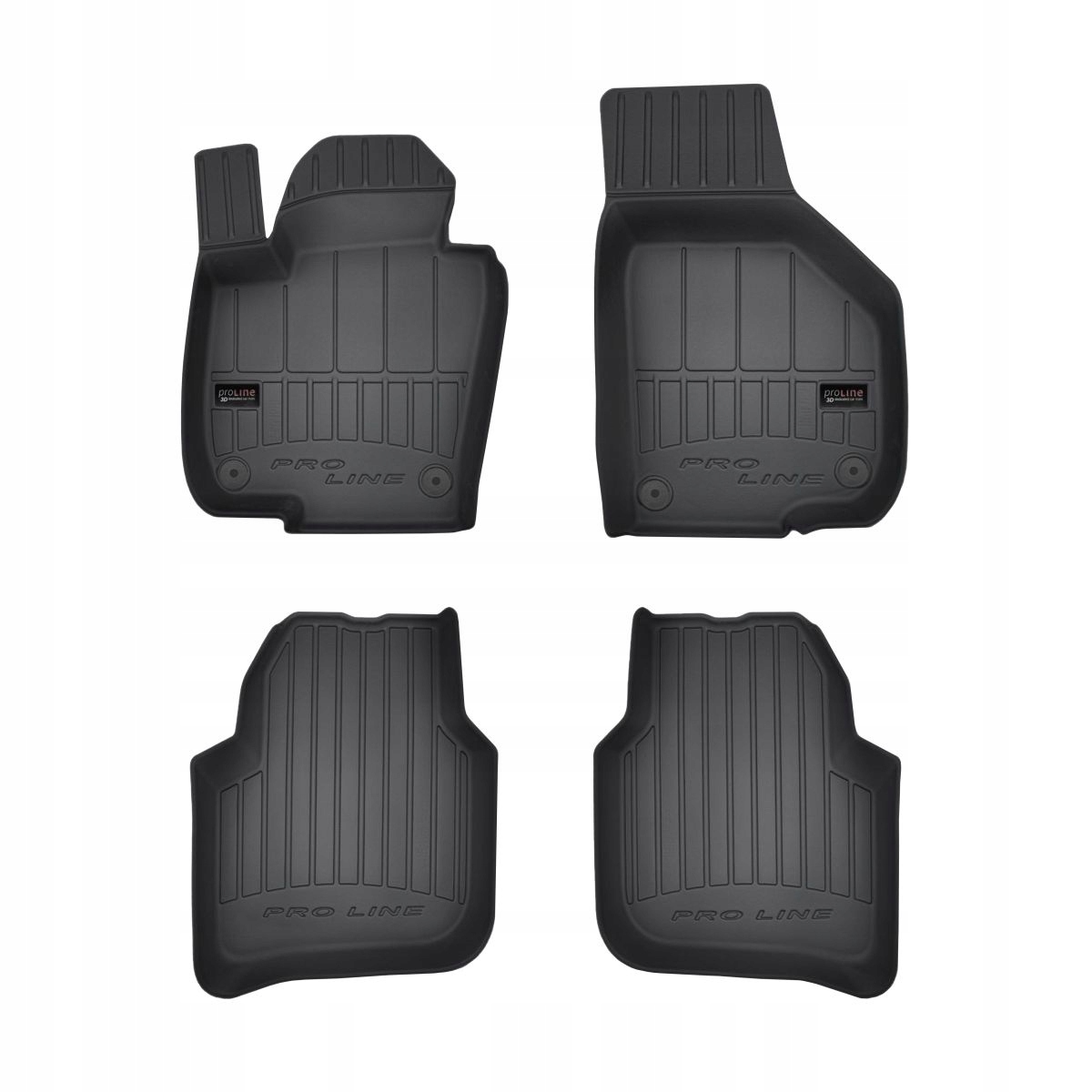 Škoda Superb II 03.08-05.15 gumové rohože sada pre vodiča #35