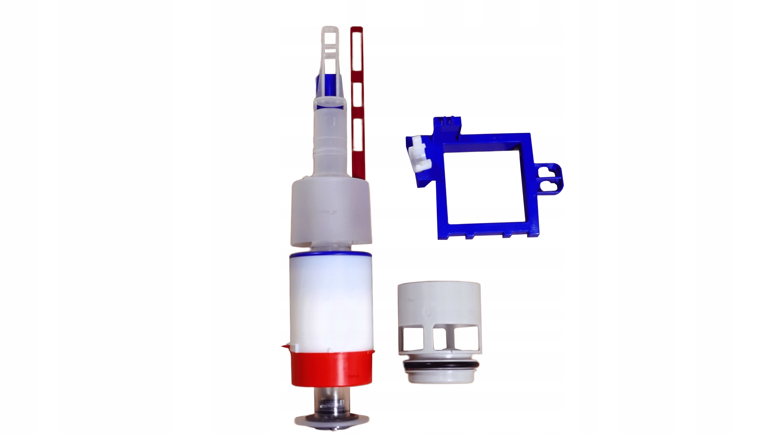 Sanit 2-funkční vypouštěcí mechanismus ventilu pro splachovač 995 998