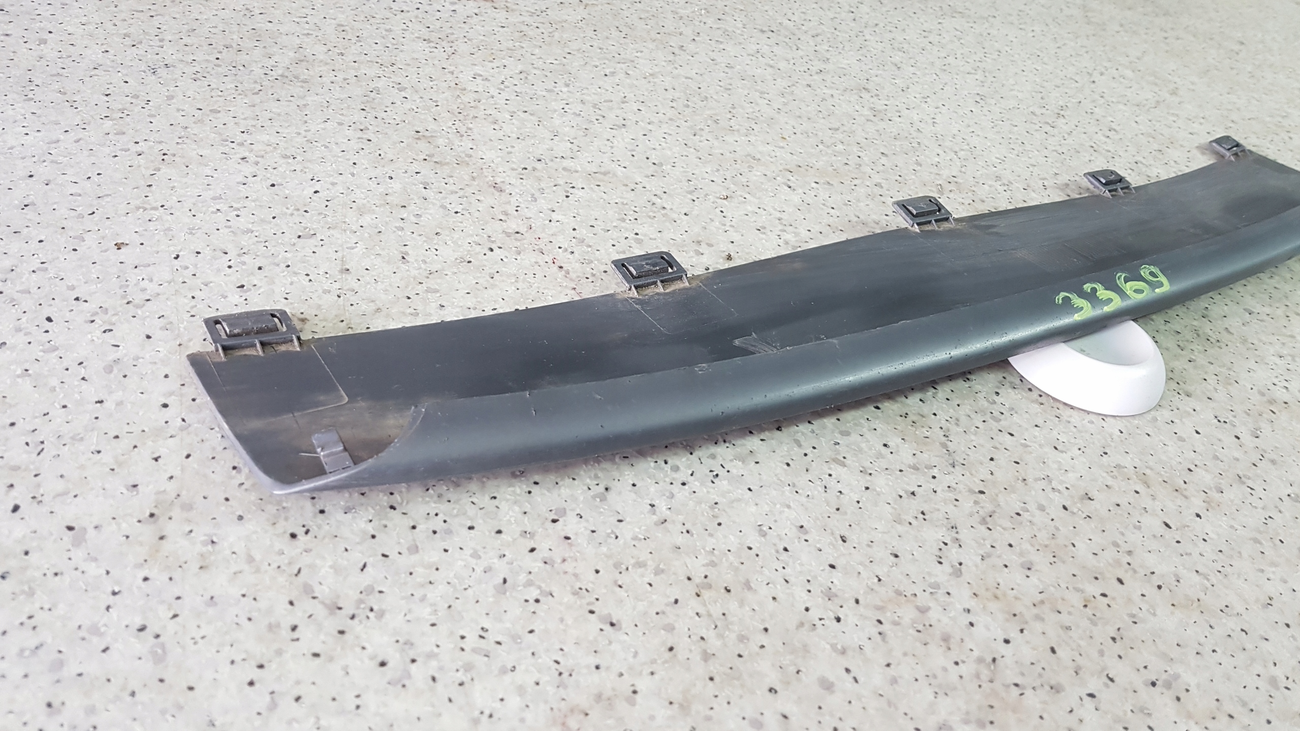 AUDI A6 C6 4F S LINE LIFT SPOILER accessories of a bumper front front 3369