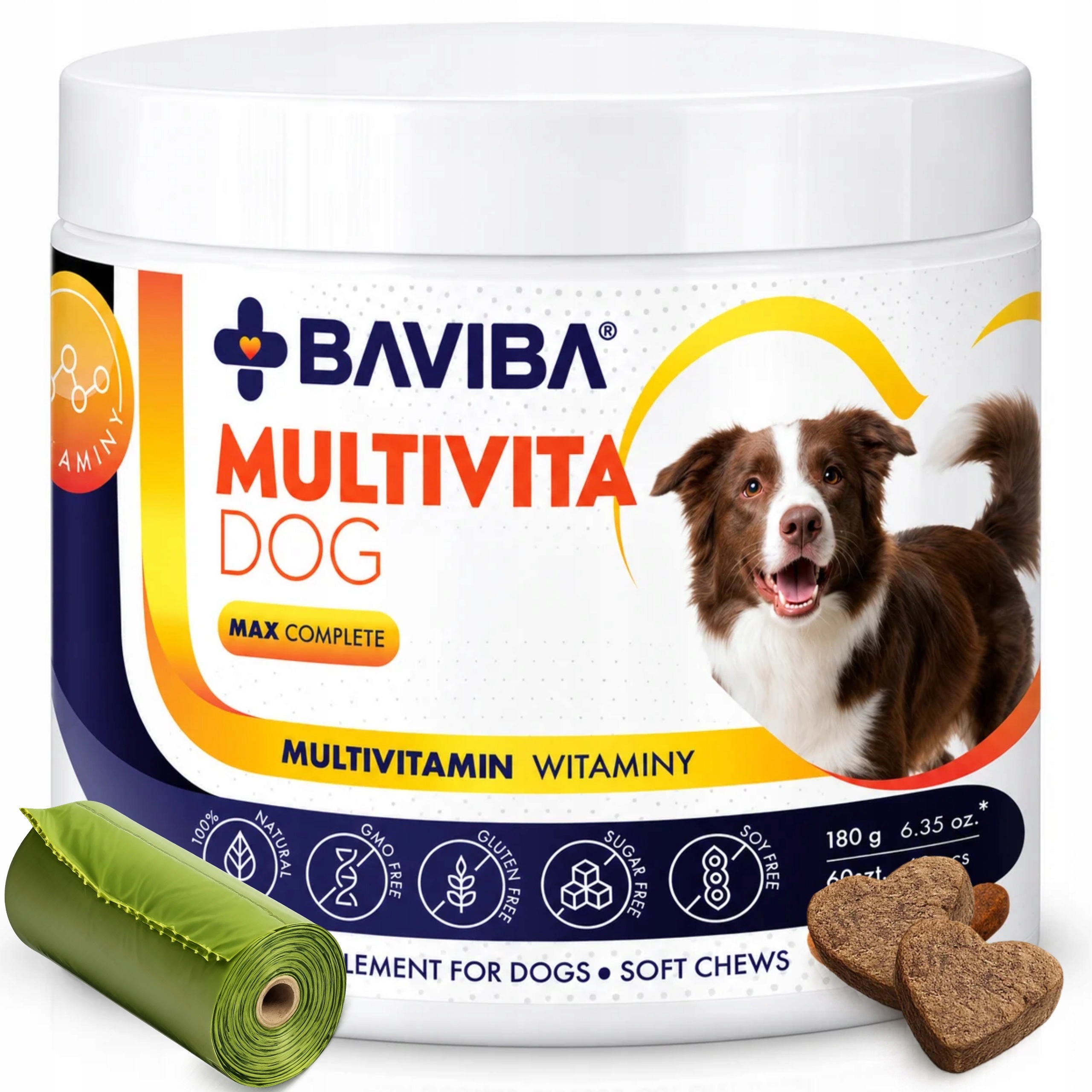 Probiotik A Vitamíny Pro Psa Proti Svědění Imunita Přírodní 60TAB Baviba