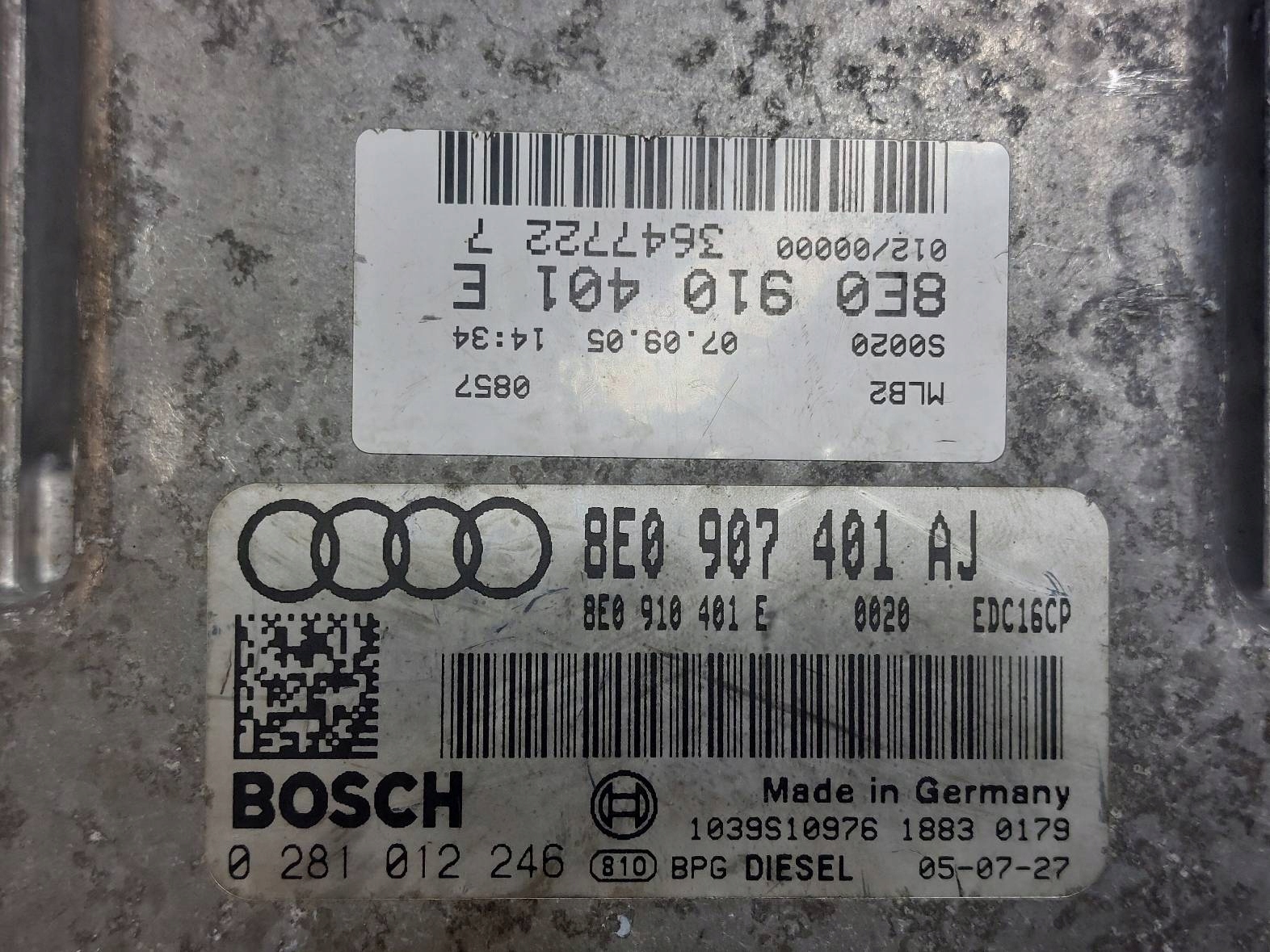 running board STARTOWY AUDI A4 B7 8E0907401AJ 8E0910401E 4B0905851M 8E0920931P