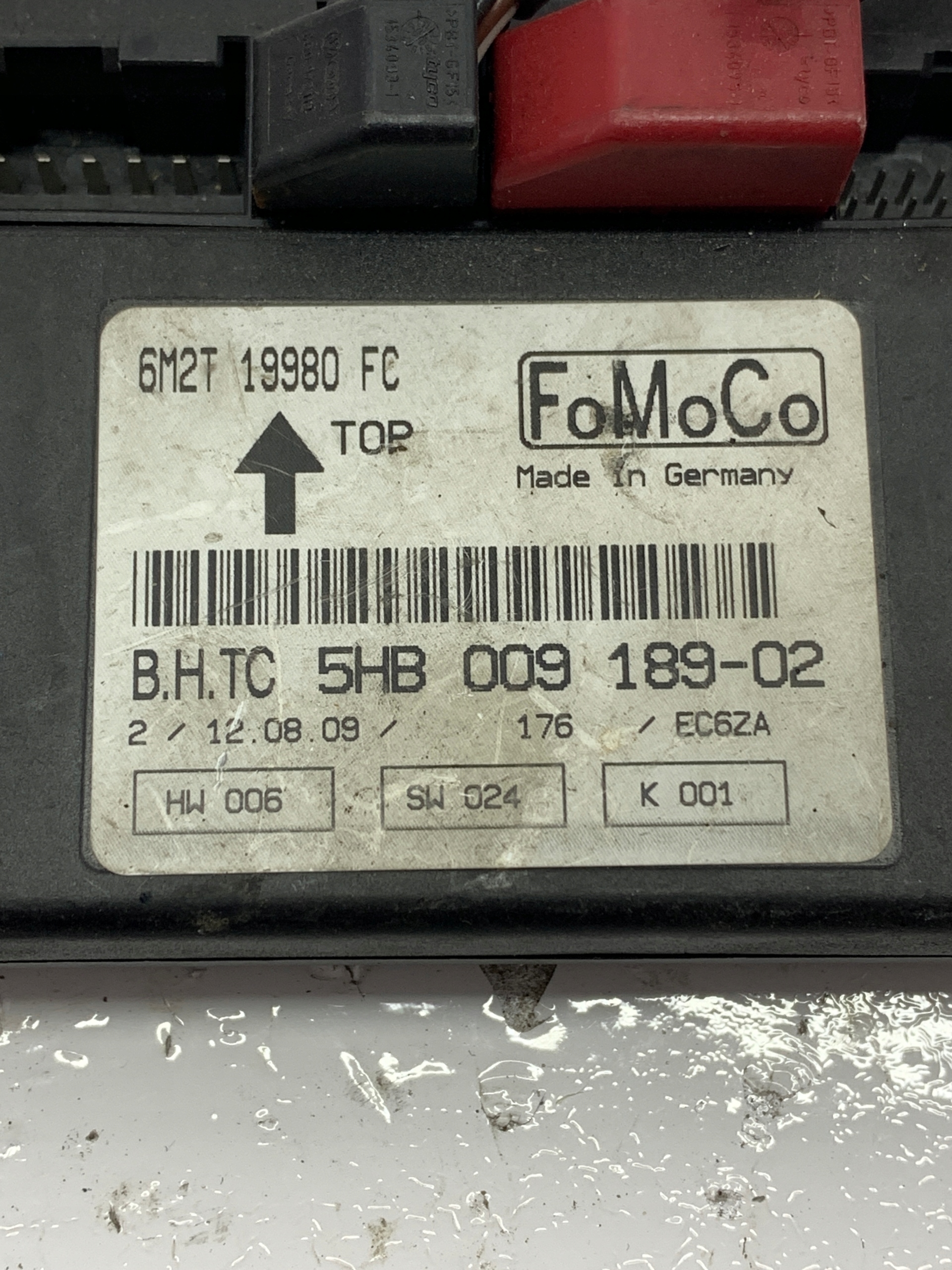 modulo Centralina OGRZEWANIA 6M2T-19980FC FORD