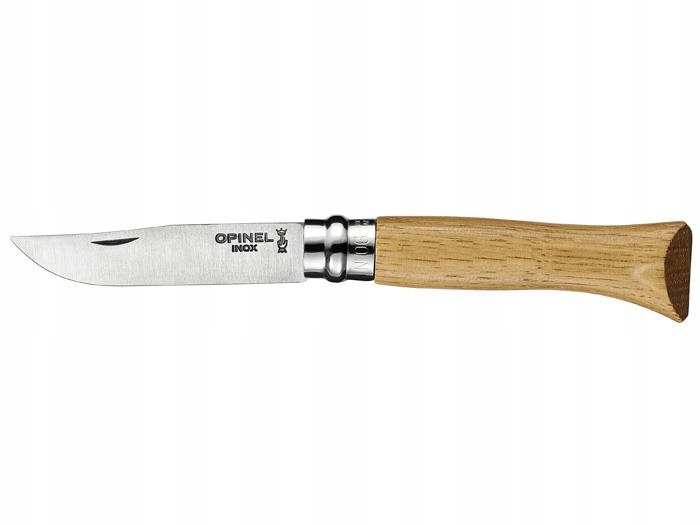 Nóż Opinel No 6 Inox Drewno Dębowe Luxury