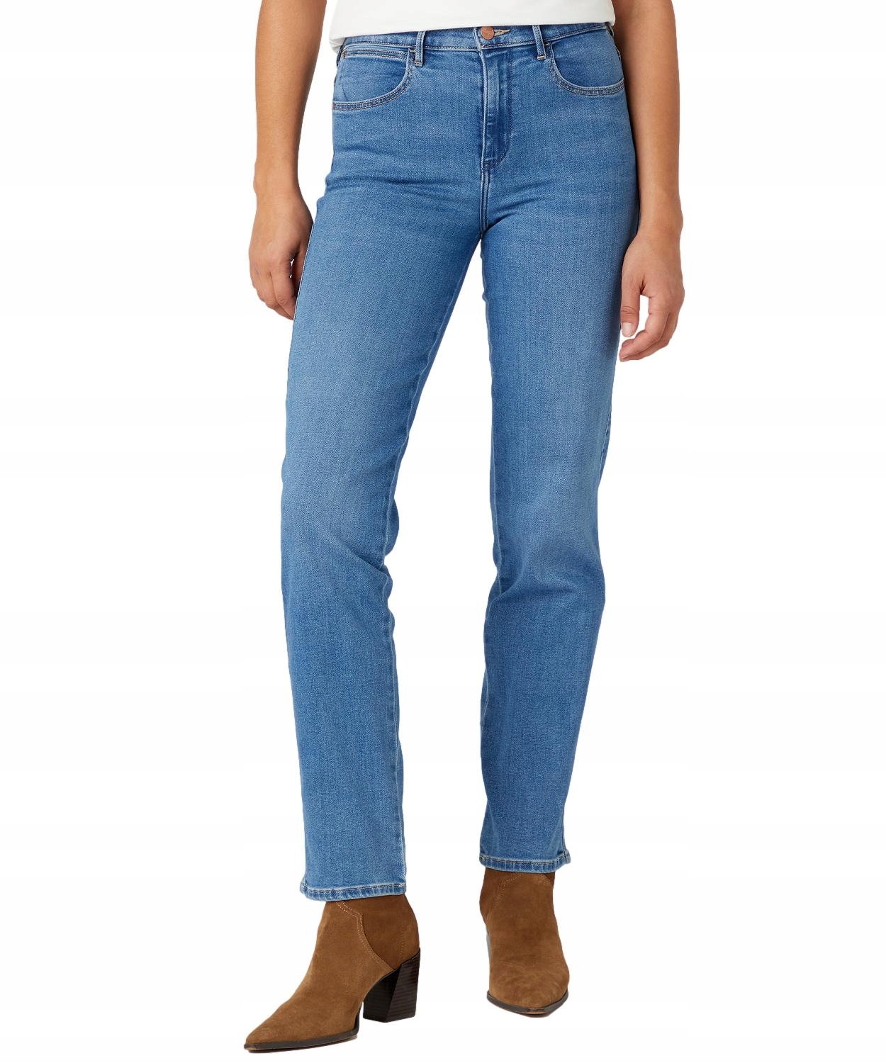 Džíny Wrangler Rovné 112332359 W26RCY37N Aurelia Ž 31 L 32
