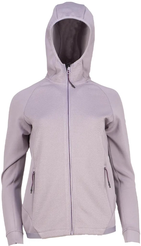 dámská sportovní mikina s kapucí na zip GTS303061L Scuba Lilac 36/S
