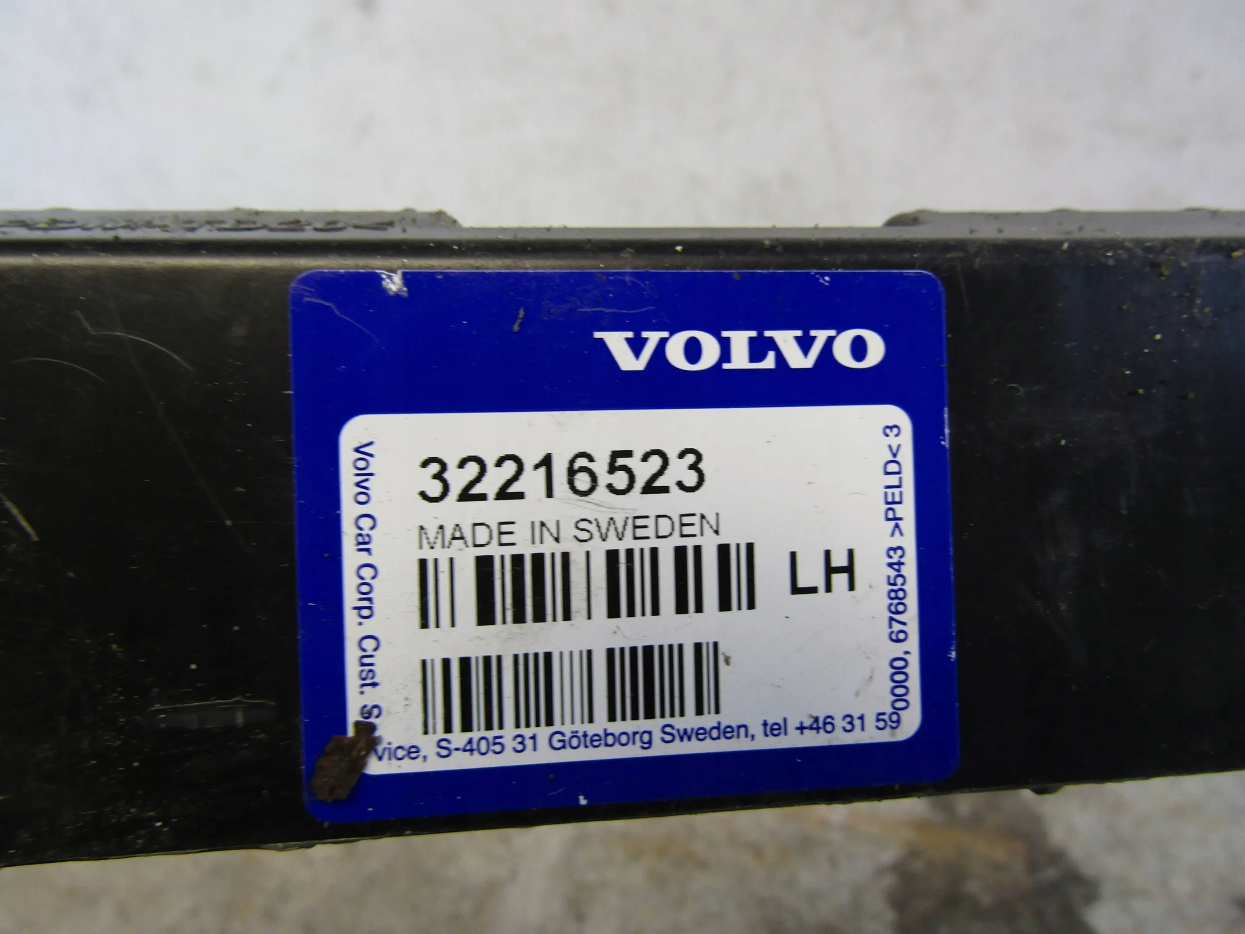Volvo XC90 II support mouldings progowej lewej 32216523