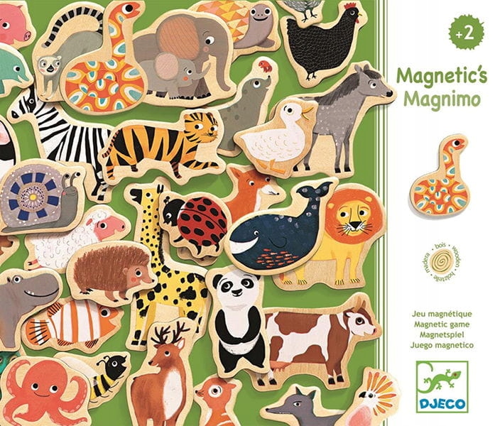 

Djeco Drewniana układanka magnetyczna Magnimo